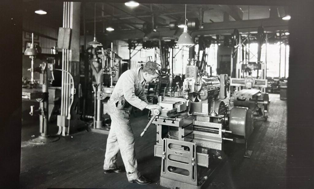 images from CTE classes in the 1960s! Manufactoring