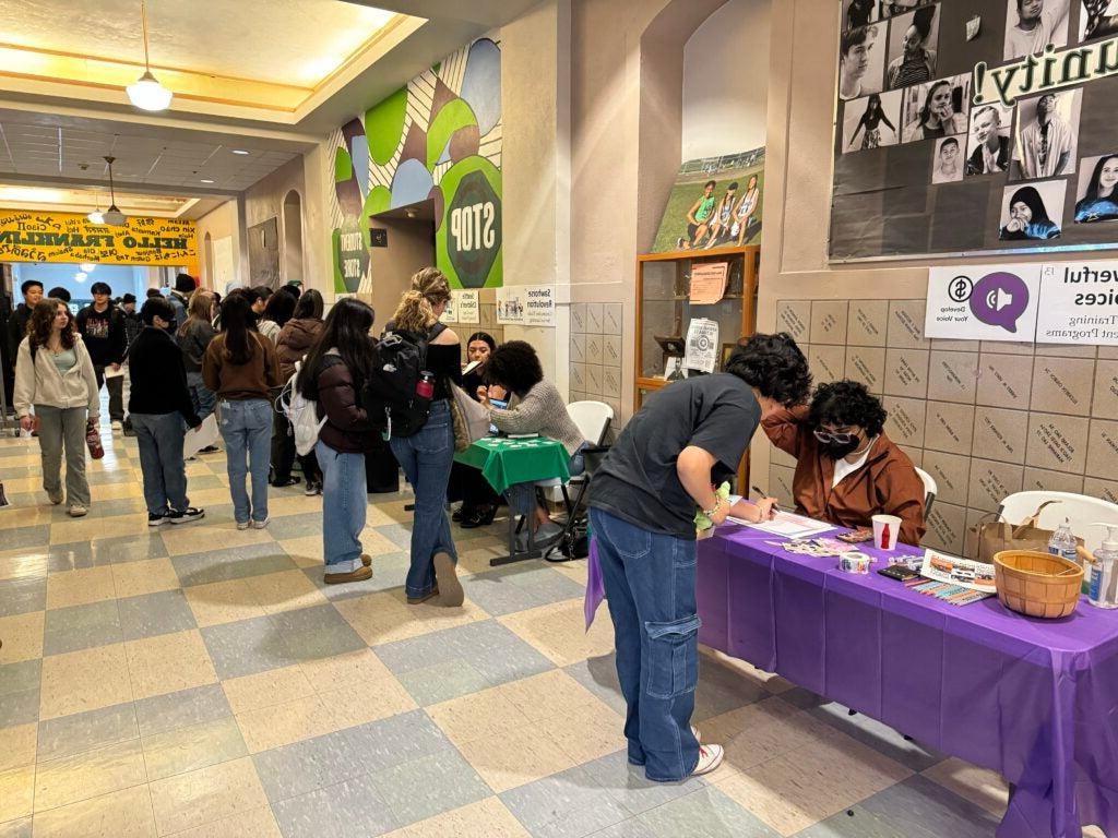 summer opportunity fair at Franklin