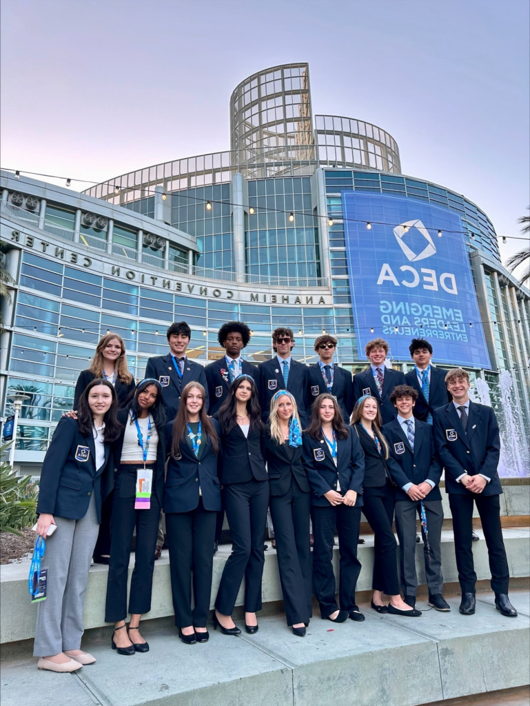 Students at CTSO competition at Anaheim Convention Center